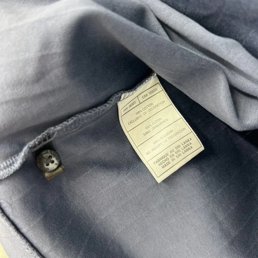 NIKE Tiger Woods Polo Size L 70/2 Double Mercerized Golf Men's‎ Grey Bay Hill